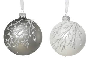 Елочная игрушка Matt Large Branch D8