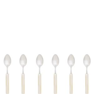 Mediterraneo Set de 6 linguri de moka în cutie cadou