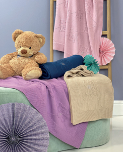 Плед Orsetto Rosa