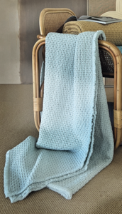 Bedspread Cancun Liscio 270X270 Cielo