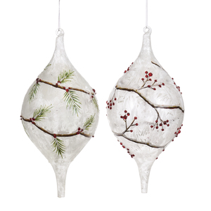 Jucărie brad Glass Berry/Pine Twig