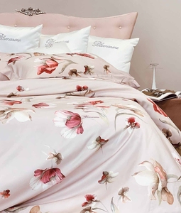 Fleurette Lenjerie de pat 220X200 Corallo Coral