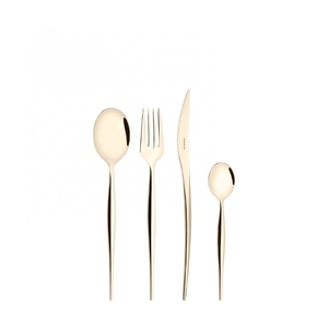 Natura Champagne Set of 24 cutlery in Lux box