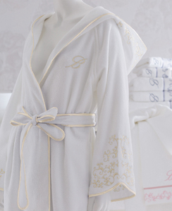 Halat de baie Emanuela L/XL beige