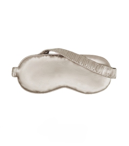 Sleep Mask made of silk Buongiorno Principessa champagne