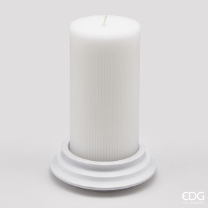 Scented Candle Dorica c/Piatto H20