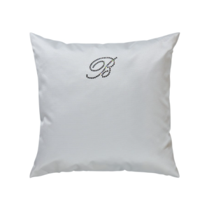 Cushion Note Blu 42X42 white