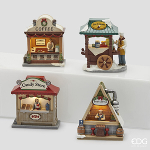 Статуэтка Diorama Negozio LED