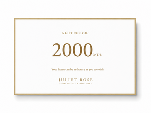 Certificat cadou 2000 mdl