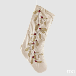 Рождественский носок для подарков Calza