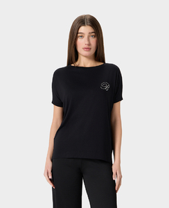 Bluză Ispirazioni Maxi T-Shirt M/L nero