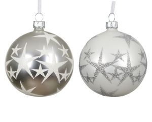 Елочная игрушка Matt Stars D8