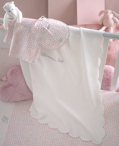 Плед Cradle Baby Archetto white