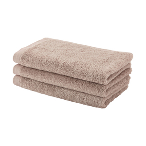 London Bath towel 30x50 cm nougat