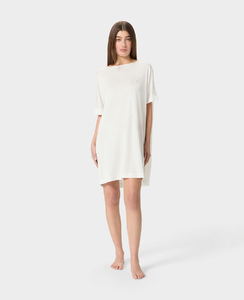 T-Shirt Dress Chic Maxi M/L avorio