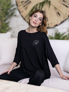 Tricou pentru casă Ispirazioni M/L Nero