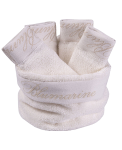 Полотенца Spa в корзинке
