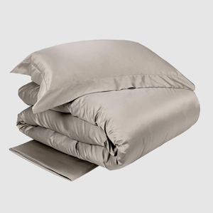 Lenjerie de pat Borgonuovo 220X200 Tortora