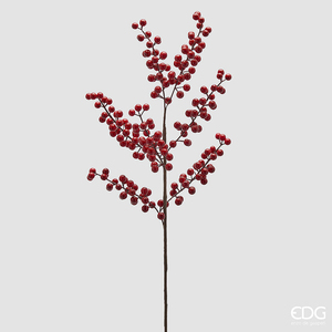 Decorative branch Ilex Ramo H85