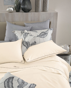 Duvet cover set Profilo Blu 250X200 Seta