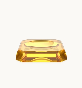 Kristall Săpunieră amber