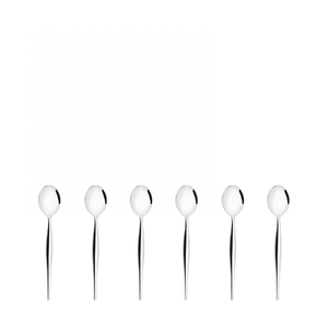 Natura Set of 6 moka spoons in a Gift Box 