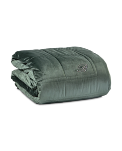 Покрывало Blu Velvet 270X270 зеленое (pine)