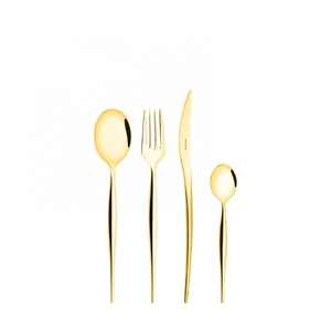 Natura Gold Set of 24 cutlery in Lux box 