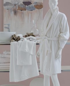 Isabella Bathrobe L/XL white