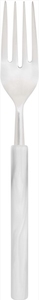 Mediterraneo Table fork White