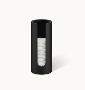 Stone Recipient pentru dischete de bumbac black