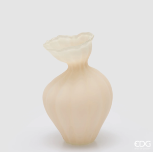 Vase Flow Sinuoso Ivory