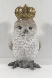 Decoration Owl with Crown