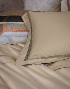 Duvet cover set Nastro 220X200 camoscio