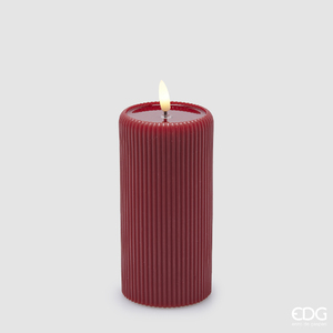 Lumînare Electrică Lounge Cilindro Miniled Red