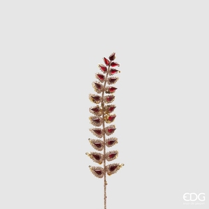 Decorative branch Burgundy