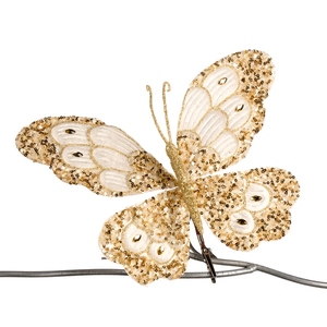 Декоративная бабочка с креплением Butterfly