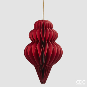 Christmas tree decoration Fuso Origami H15 Red