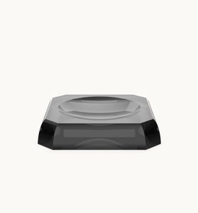 Kristall Soap Dish anthracite