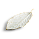 Winter Leaves Magnolia Snack Plate