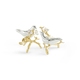 Lovebirds Silver & Gold Decorațiune